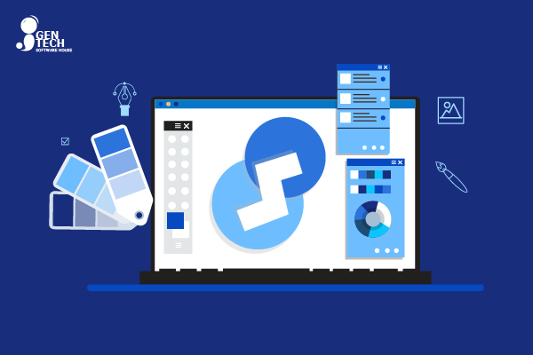 خدمات تقدمها أفضل شركة تصميم شعار Gen‑Tech