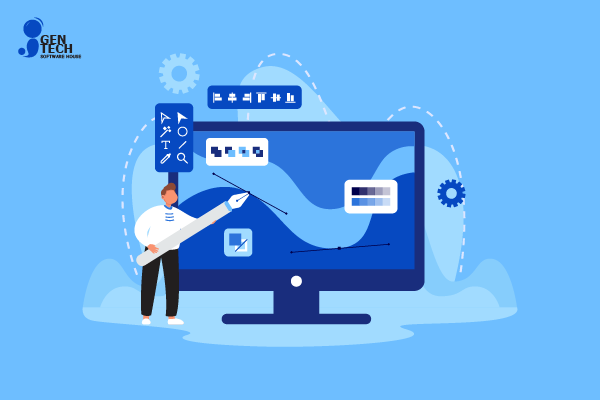 مميزات استخدام موقع تصميم هوية بصرية Gen-Tech